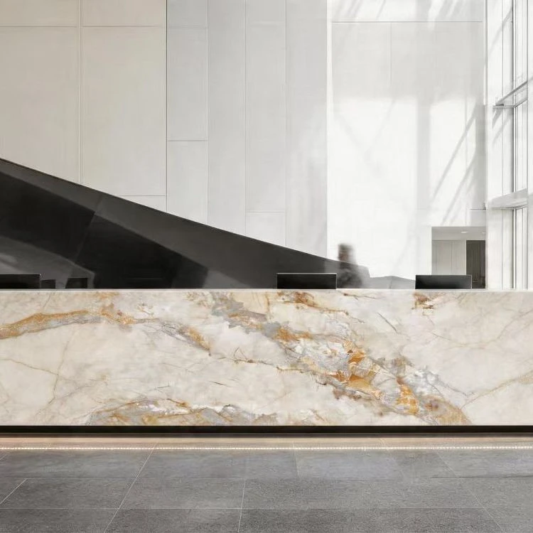 Beveled Edge Quartz Countertop factory