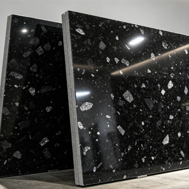 Black Quartz Slab