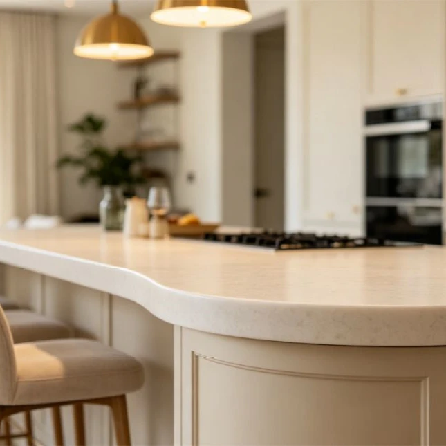 Ogee Edge Quartz Countertop