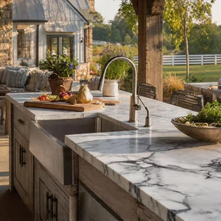 Quartz Countertop For Kitchen Breakfast Bar factory