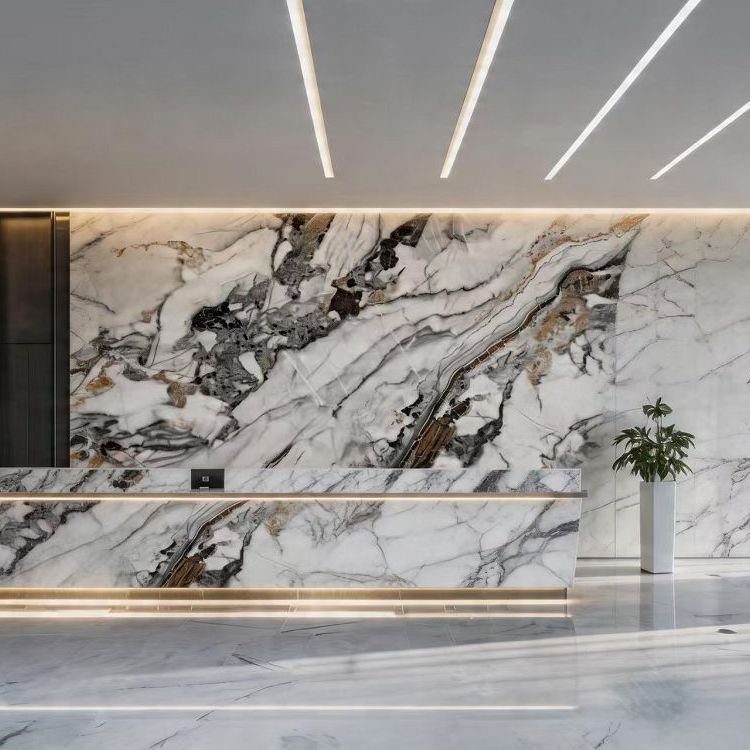 Quartz Countertop for Reception Desk