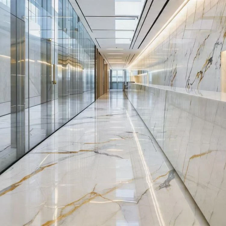 Quartz Wall Cladding for Commercial Hall