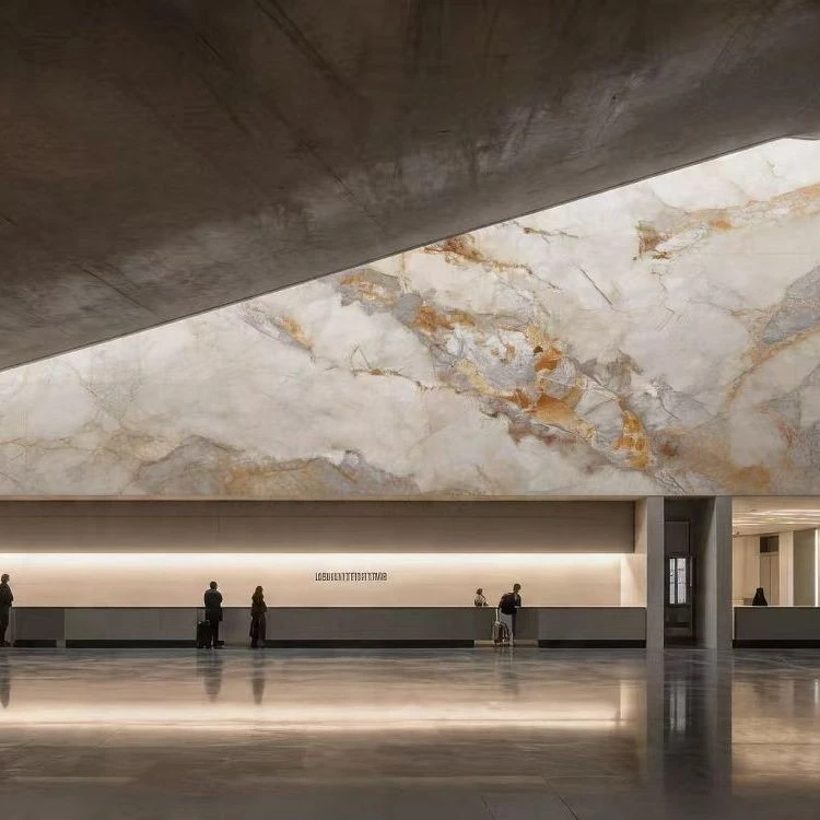 Quartz Wall Cladding For Hotel Lobby suppliers