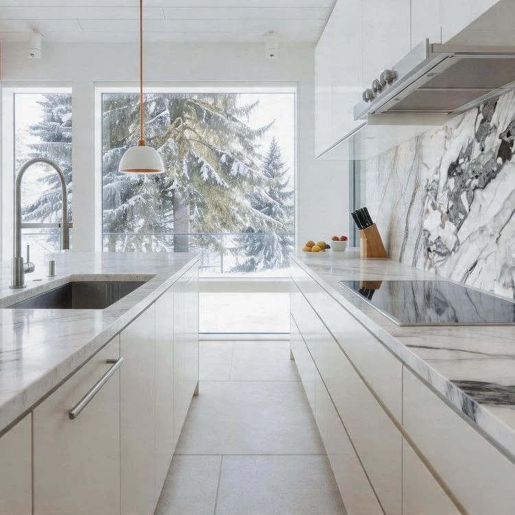 Quartz Wall Cladding For Kitchen factory