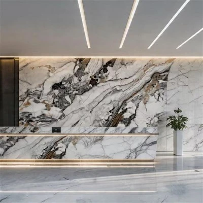 Quartz Countertop for Reception Desk