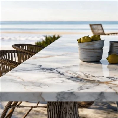 Quartz for Outdoor Dining Table