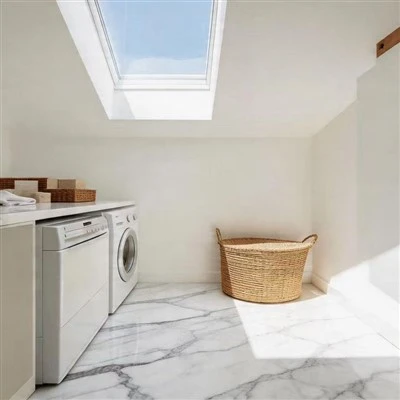 Quartz Slab for Bathroom Floor