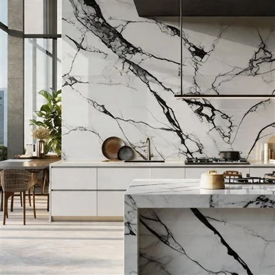 Quartz Wall Cladding for Kitchen
