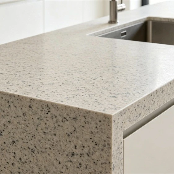 Waterfall Edge Quartz Countertop suppliers